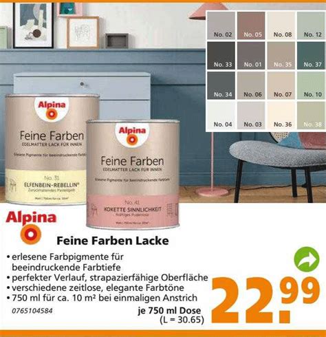 Alpina Feine Farben Lacke Angebot Bei Globus Baumarkt Prospekte De