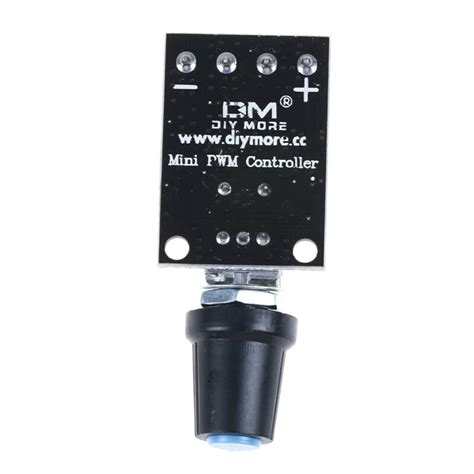 Controlador De Velocidade Para Motor DC PWM 5V 12V Tecnotronics