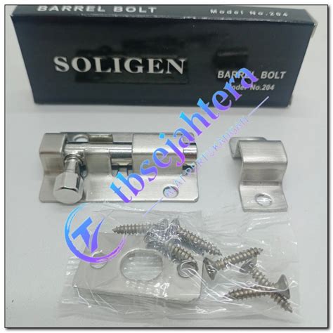 Jual Soligen Grendel Selot Pintu Jendela Stainless Inch Shopee