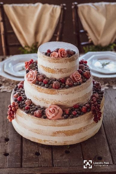 Bolo Naked Cake Venda Elo Produtos Especiais