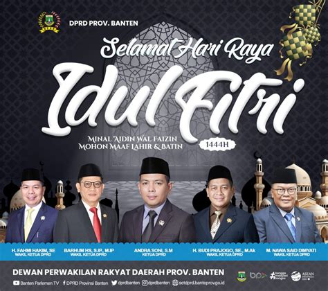 Ucapan Idul Fitri H Dprd Banten Djawara News