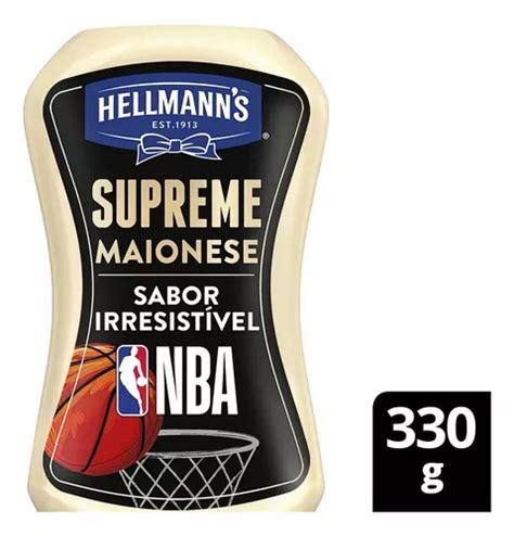 Maionese Nba Supreme Squeeze 330g Hellmann S MercadoLivre