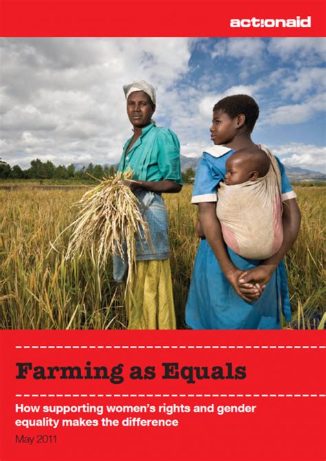 Farming As Equals How Supporting Womens Rights And Gender Equality