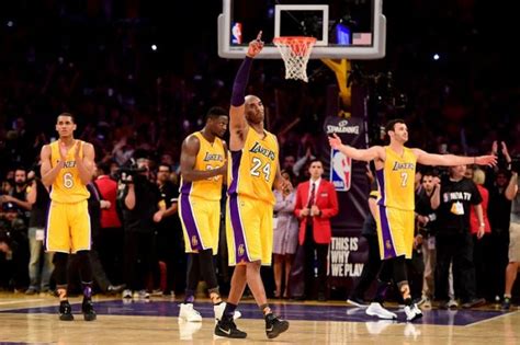 Kobe Bryant Se Despide Del Basquetbol En Noche Mágica Infozona