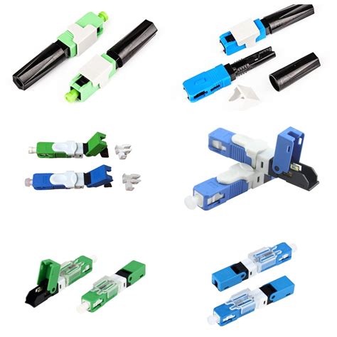 Apply To Field Assembled Optic Fiber Fast Connector For Ftth Drop Cable China Sc Fast