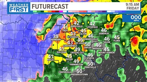 St. Louis weather forecast: Rain, snow moves in Friday | ksdk.com