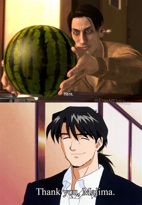 Thanks Majima : r/evangelionmemes