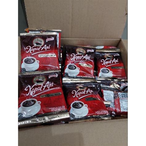 Jual Kopi Kapal Api Special Mix 1 Renteng Isi 10 Pcs Shopee Indonesia