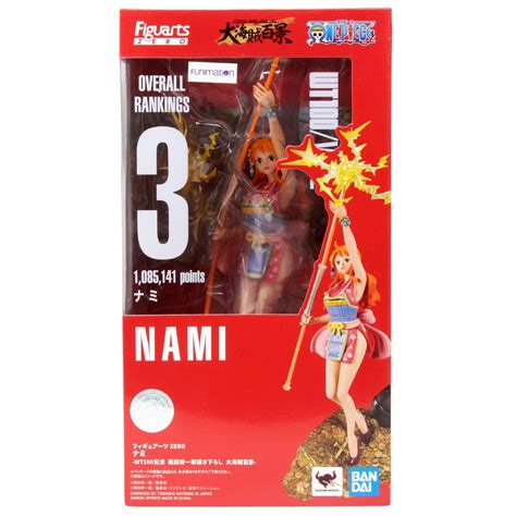 Bandai Figuarts Zero One Piece Nami WT100 Commemorative Daikaizoku Hyakkei