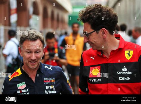 Red Bull Racing Team Principal Mattia Binotto Hi Res Stock Photography