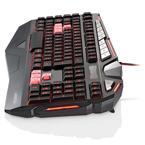 Teclado Gamer Profissional Warrior Led Usb Tc Multilaser Glacon