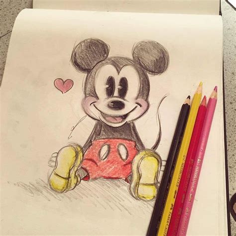 Schattige Tekeningen Disney Figuren Tekenen Coloring And Drawing The