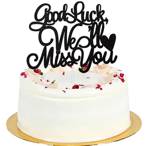 Buy Good Luck We Ll Miss You Cake Topper Congrats Grad 2022 Cake