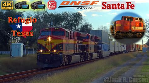 K Fps Railfanning Refugio Tx Feat Kcs Et Duo And Atsf