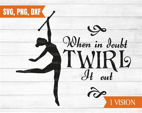 Twirlers Bundle Svg Love Twirl Baton And Twirl Cut Files 7 Etsy