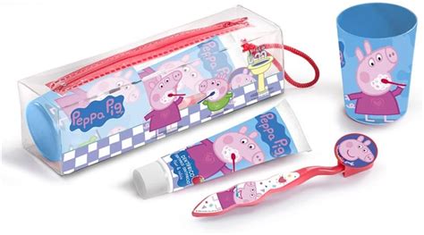 Peppa Pig Dental Hygiene Kit Including Toothpaste A Cup And A