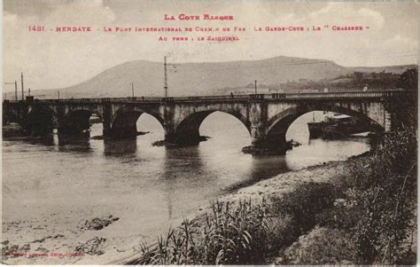 Hendaye Le Pont International France Hendaye Cartorum