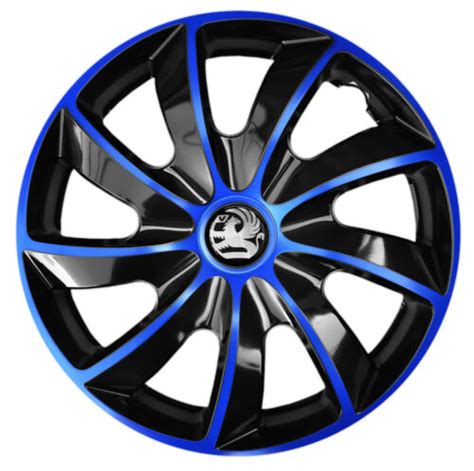 16 Wheel Trims Fit Vivaro Astra Zafira 4 X16 Inches Black Blue EBay