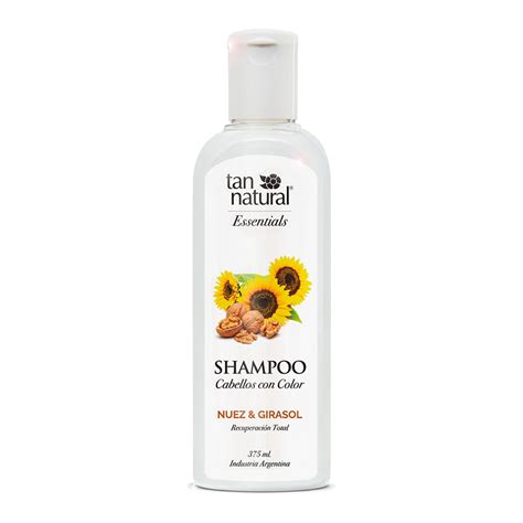 Shampoo Tan Natural Cabellos Con Color X 375 Ml Casa Florian