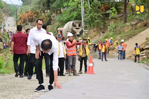 Presiden Tinjau Pelaksanaan IJD Di Kawasan Penyangga IKN Nusantara