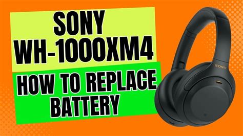 How To Replace Sony WH 1000XM4 Battery WH1000XM4 Headphones Fix