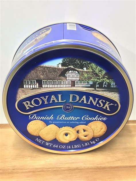 Royal Dansk Danish Butter Cookies 1.81kg Massive Tin Algeria | Ubuy