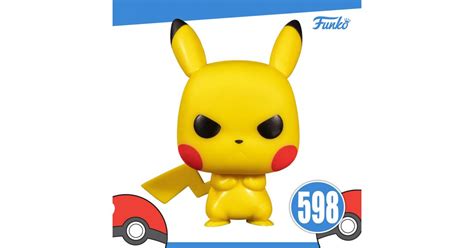 Funko Pop Pikachu Enojado 598 Pokemon Pokedex Original Funko Pop