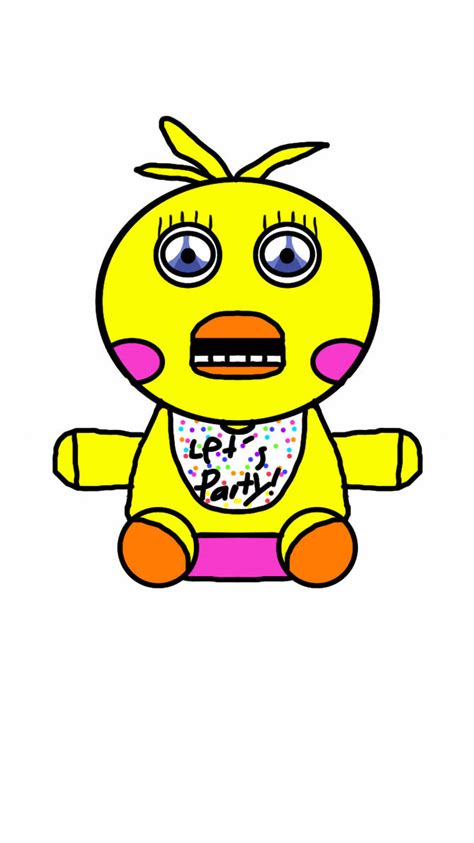 Toy Chica Plushie by Skullplode on DeviantArt