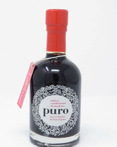 L Antico Condimento Di Modena Puro Dunkel Aceto Balsamico