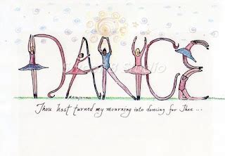 Design Art: Dance. (word art)