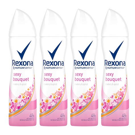 Rexona Antyperspirant Sexy Bouquet Spray 150ml X4 14329853505 Allegro Pl