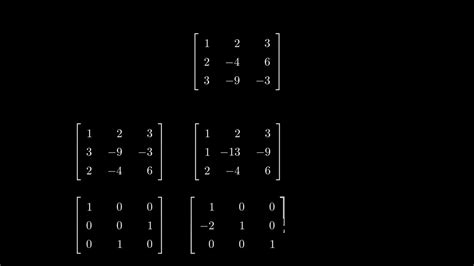 Operaciones Elementales Y Matrices Elementales Youtube