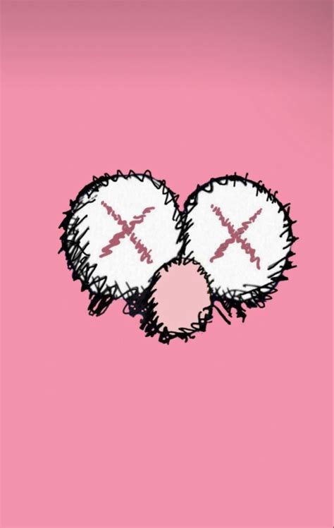 Pink kaws💖 in 2022 | Home decor decals, Cute wallpapers, Wallpaper