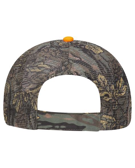 Otto Otto Cap Camouflage Panel Low Profile Mesh Back Trucker