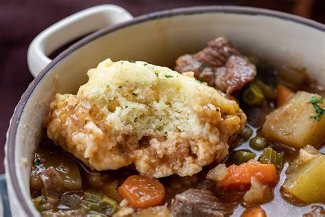 Beef Stew with Dumplings - I Am Homesteader