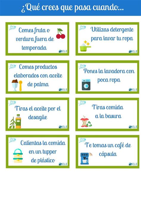 La huella ecológica en clase de ELE ELEInternacional Carpeta del