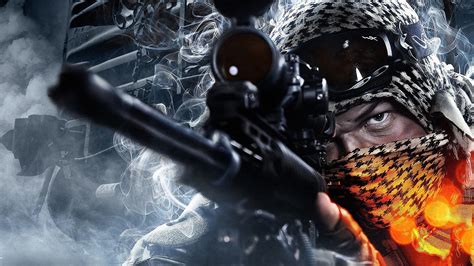 Wallpaper Video Games Sniper Rifle Battlefield 3 Special Effects