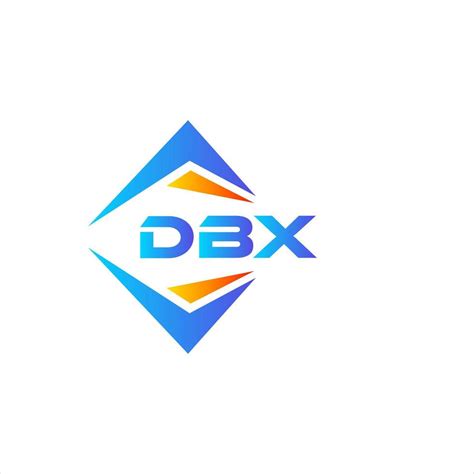 Dbx Abstract Technology Logo Design On White Background Dbx Creative