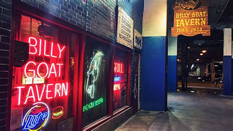 Take a visit to Chicago's Billy Goat Tavern to learn all about the ...