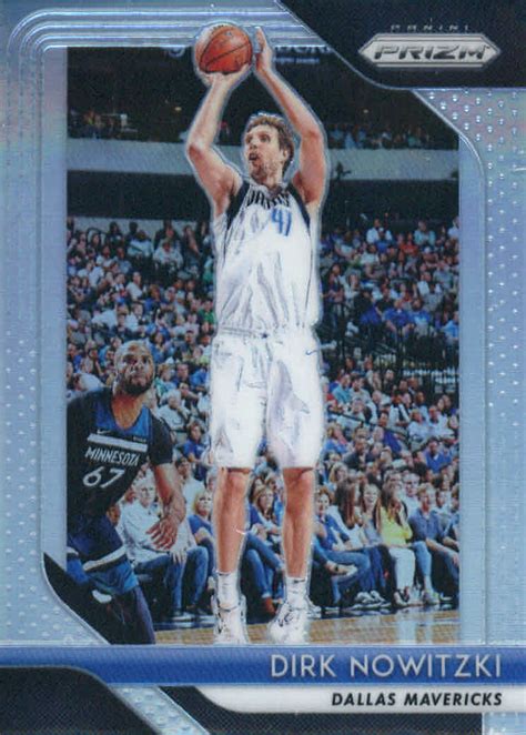 Panini Prizm Prizms Silver Dirk Nowitzki Nm Mt