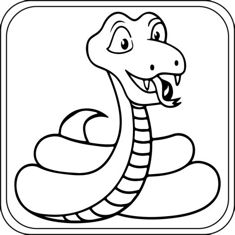 Snake Coloring Pages Preschool Kindergarten First Grade Made By