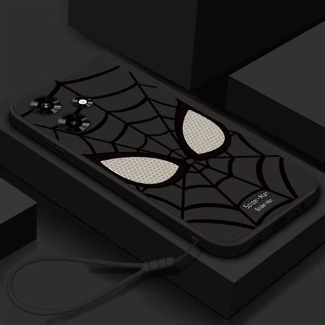 Cool Anime Spider Man Eyes Case Infinix Hot I S Play Zero X Pro X Neo Trendy