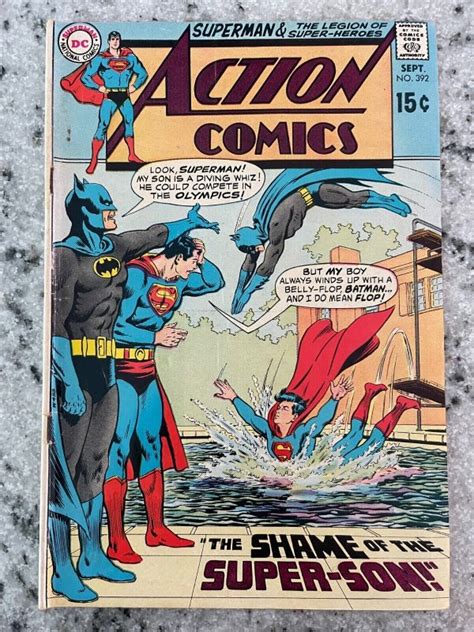 Action Comics 392 FN DC Silver Age Comic Book Superman Batman Flash 7