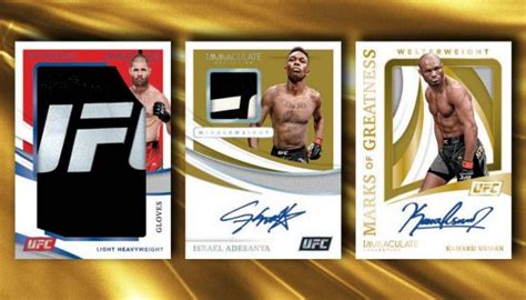 Panini Immaculate Ufc Checklist Hobby Box Info Release Date