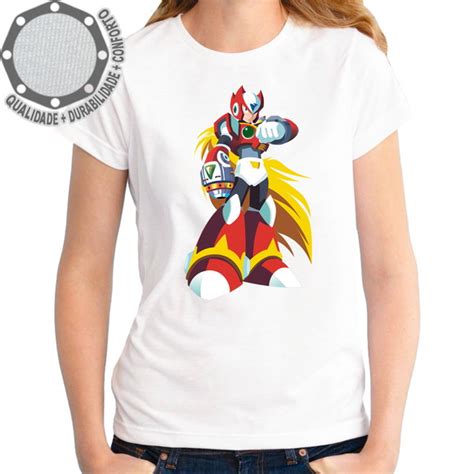 Camiseta Mega Man Maverick Camisa Adulto E Infantil Ah