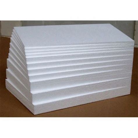 Normal Eps White Thermocol Sheet For Packaging Thickness Mm At