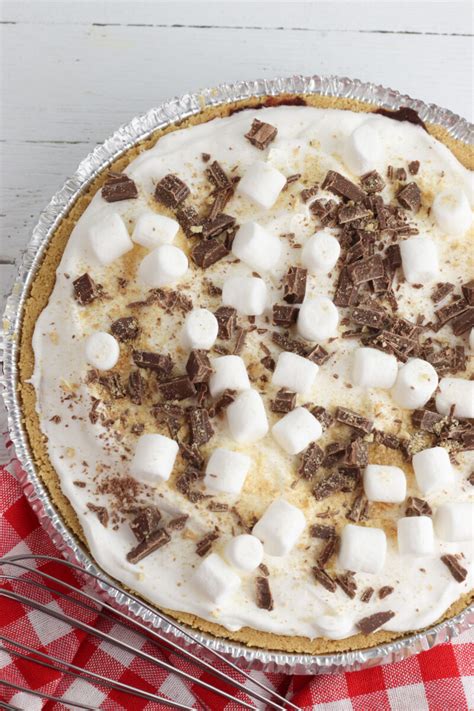 Easy No Bake Smores Pie When Is Dinner No Bake Smores Pie