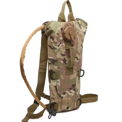 Mochila De Hidrata O T Tica Unisex L Bexiga Militar Ajust Vel Mochila