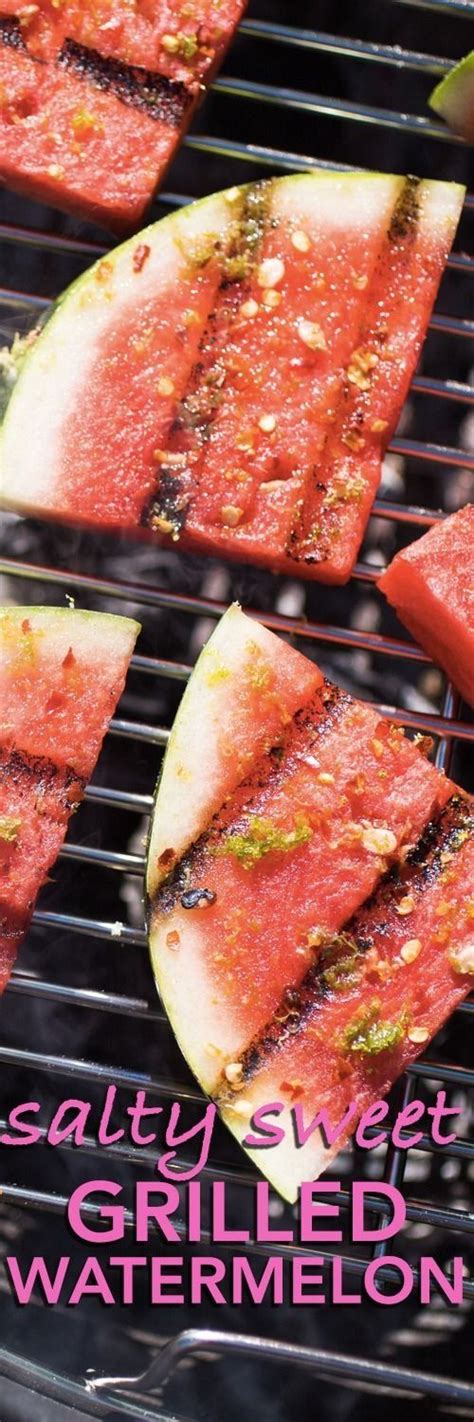 How To Grill Watermelon Recipe Grilled Watermelon Watermelon