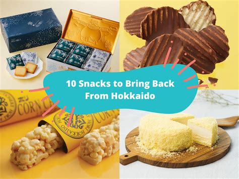 Snacks To Bring Back From Hokkaido Kkday Blog